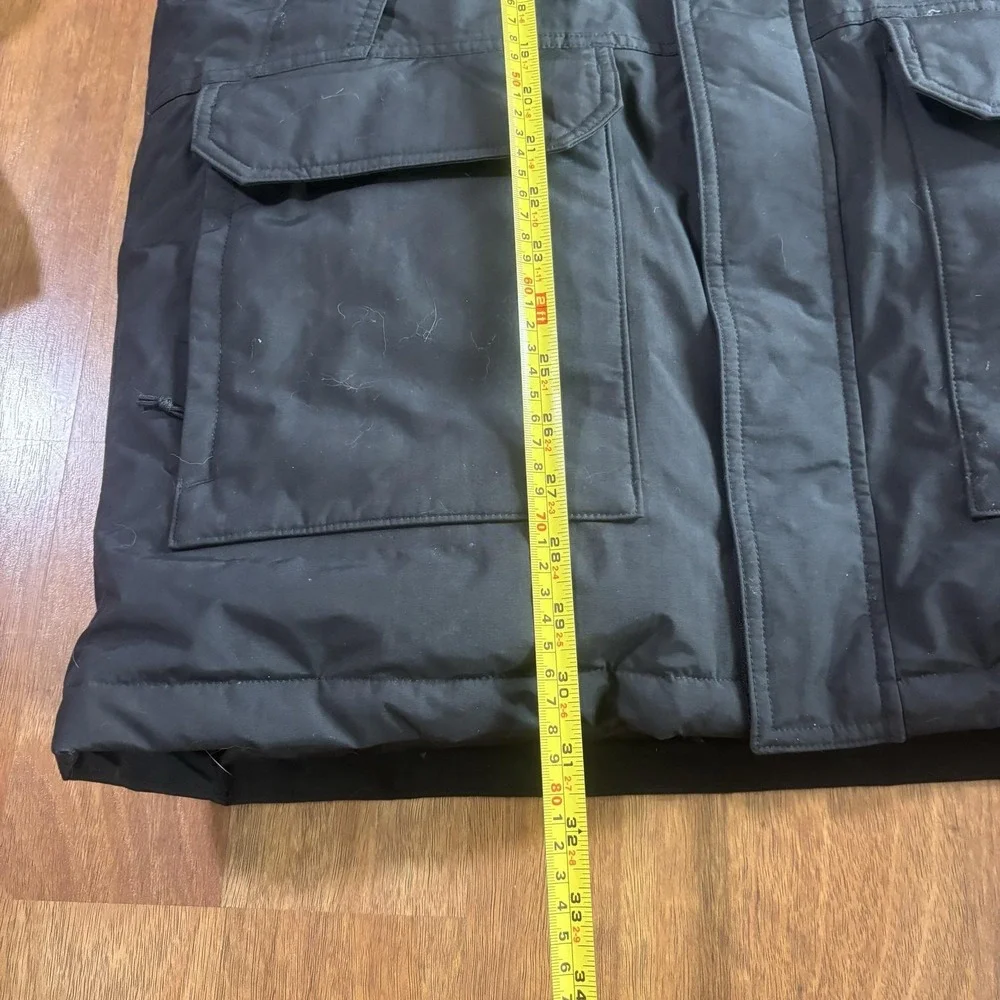 The North Face Jacket Mens Small Black Down DryVent 600 Hooded Parka NF0A5GJF